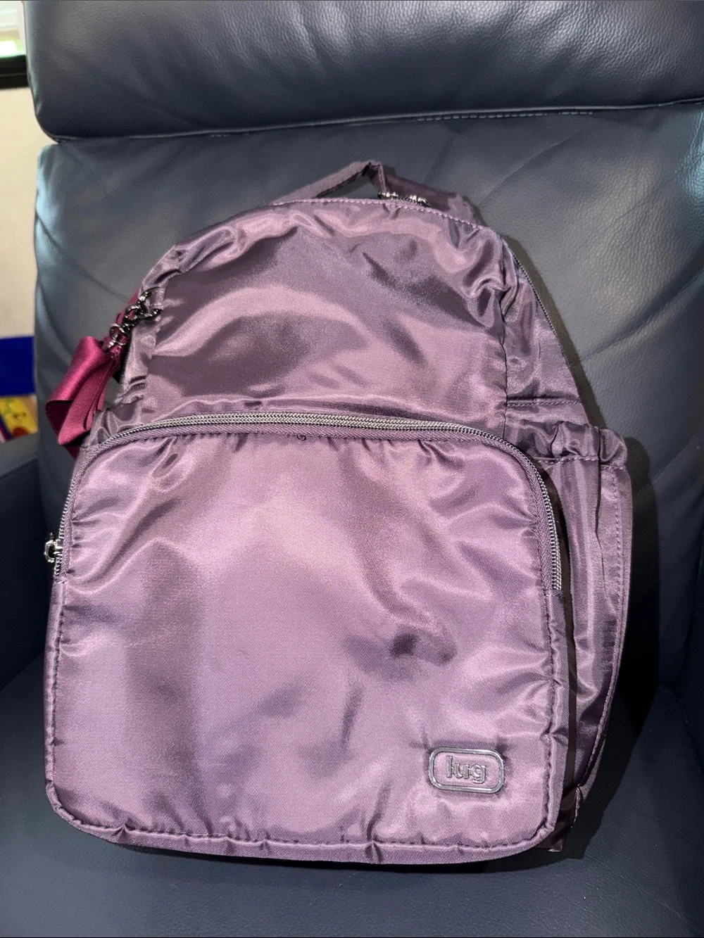 lug Pattycake backpack Plum - NWOT